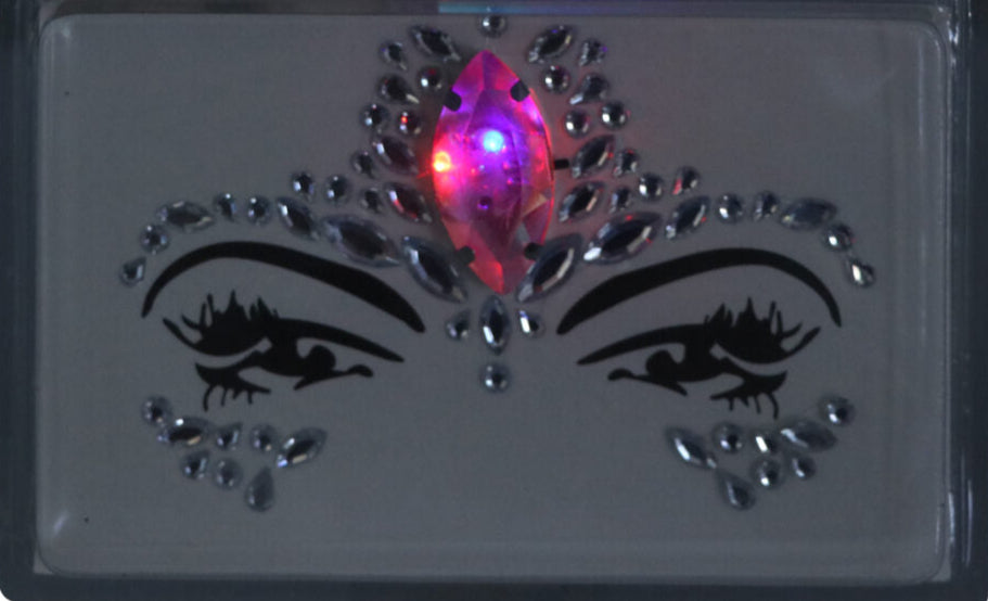 LED Face Jewels