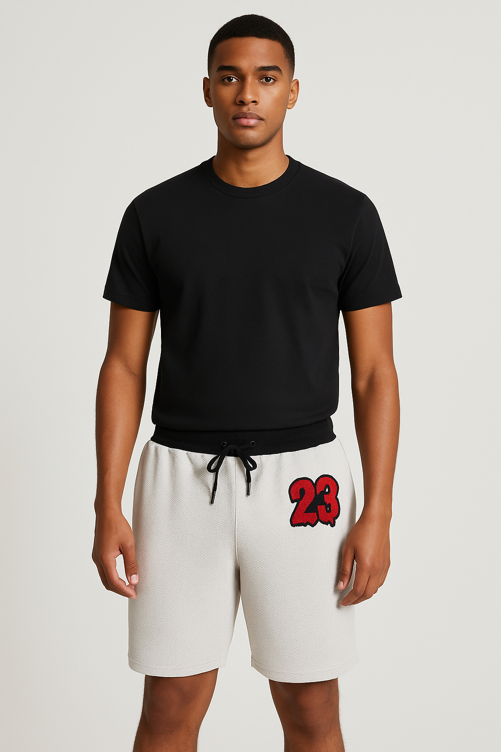Athletic Breathable White Shorts