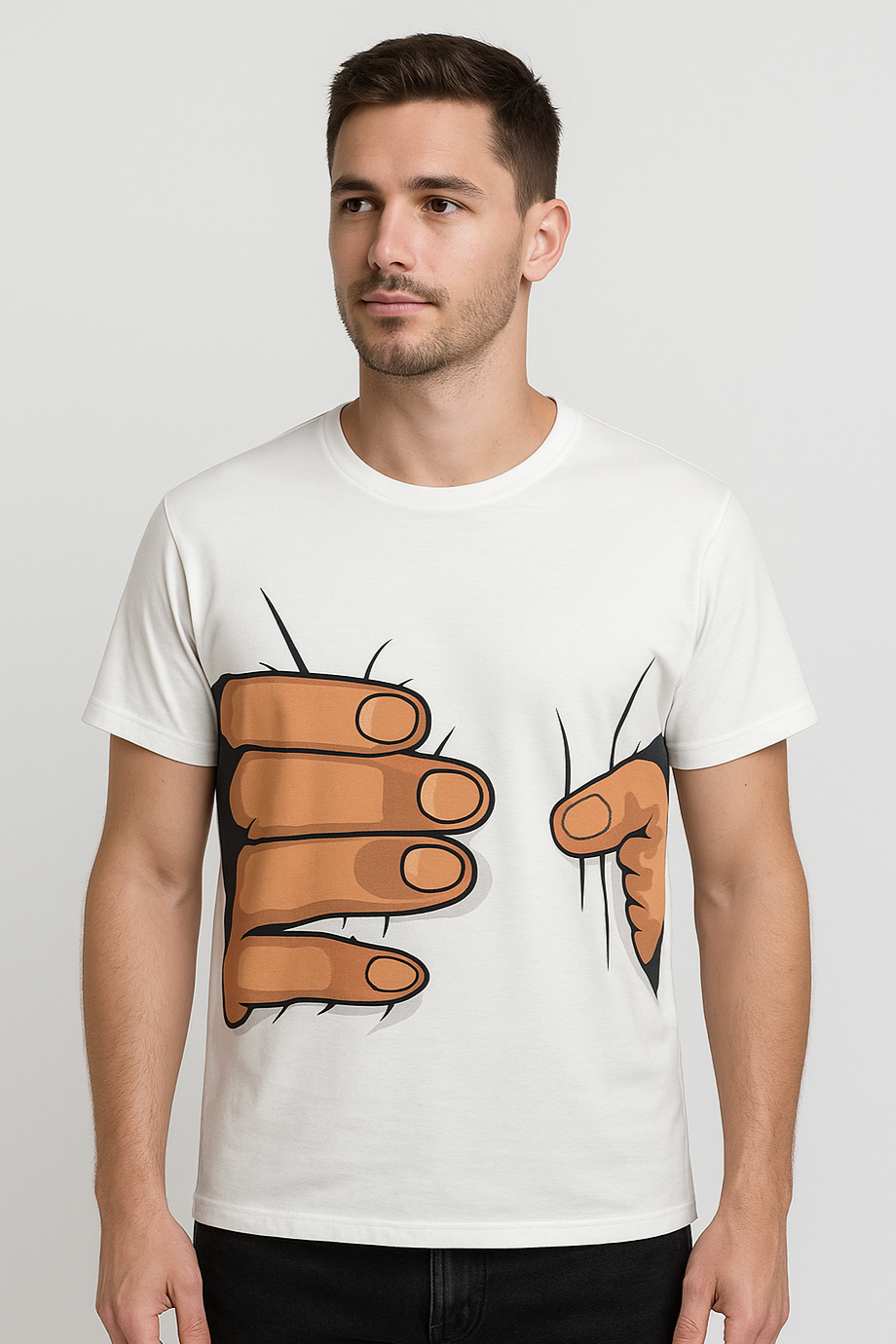 Comic Grip Illusion Tee Shirt