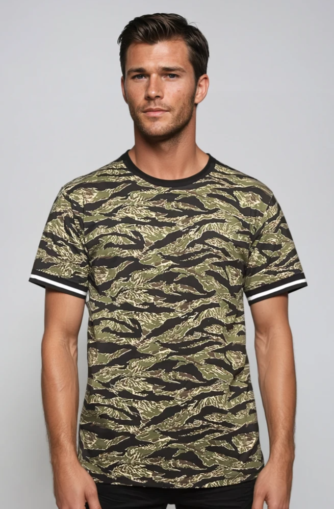 Tiger Camo Tee Shirt