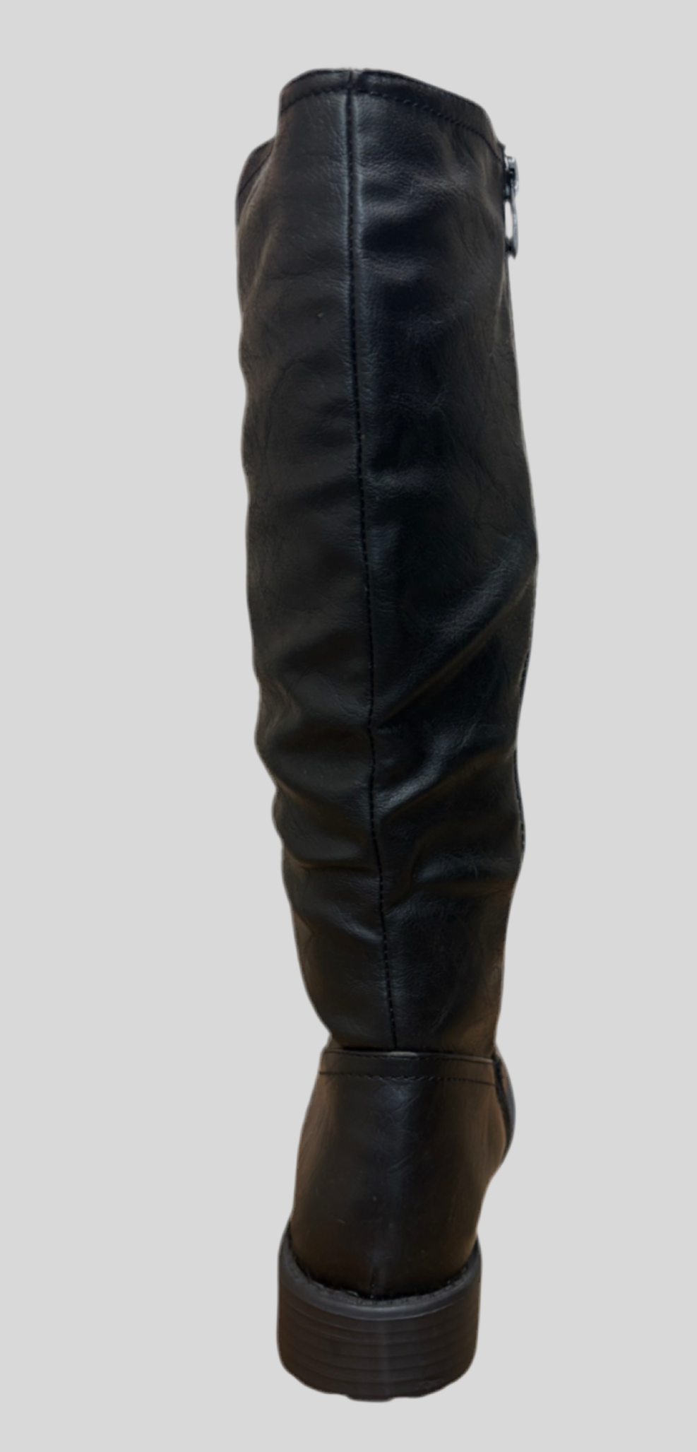 Elegant Small Heel Mid Calf High Boots