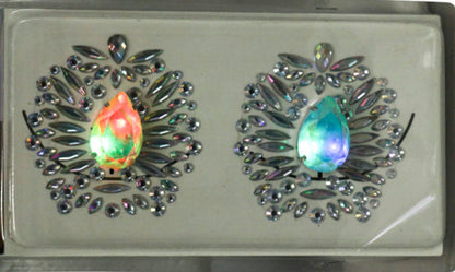 LED Crystal Rhinestone Pasties