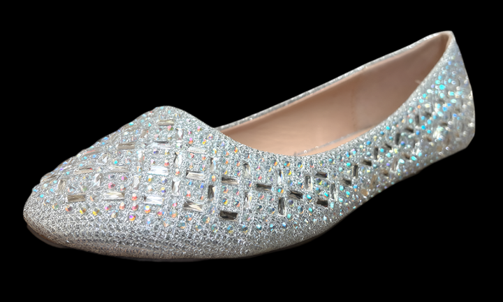 Rhinestone Comfort Sole Ballet Flats