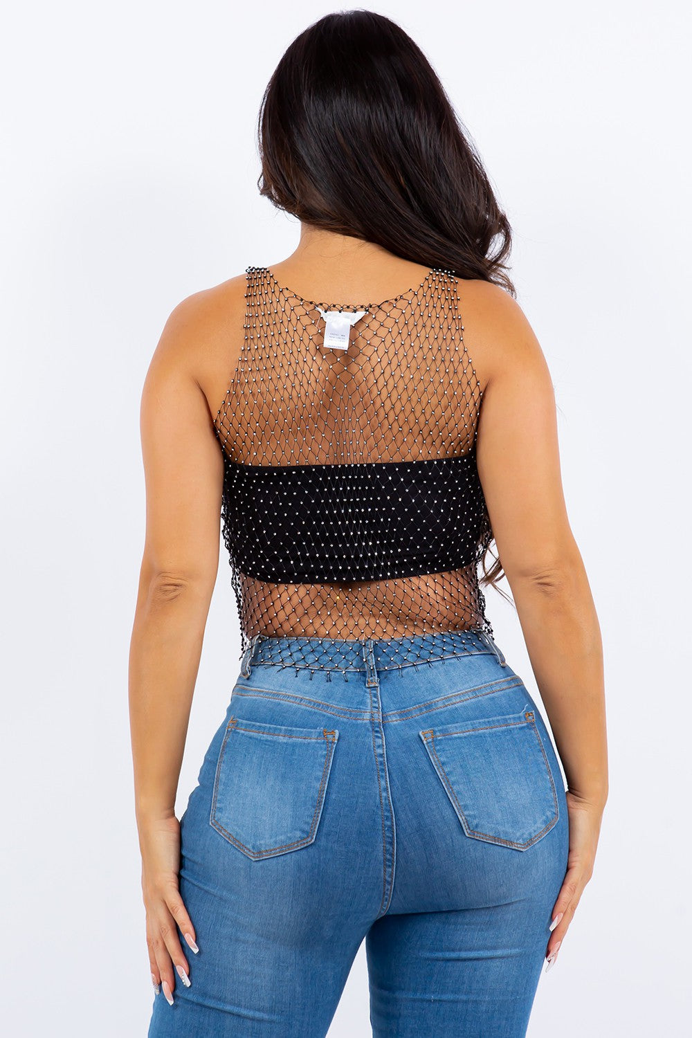 Rhinestone Sparkle Top
