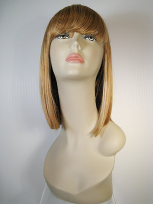 Two-Tone Long Straight Wig