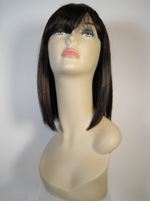 Two-Tone Long Straight Wig