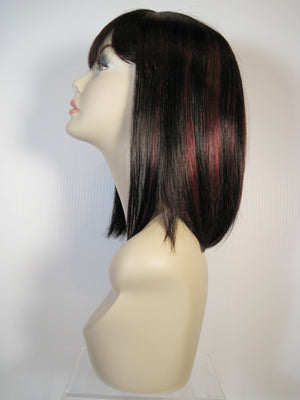 Two-Tone Long Straight Wig