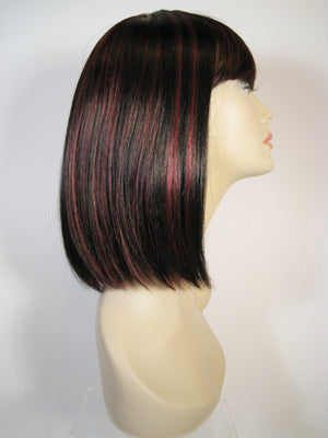 Two-Tone Long Straight Wig