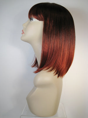 Two-Tone Long Straight Wig