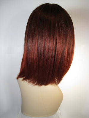 Two-Tone Long Straight Wig