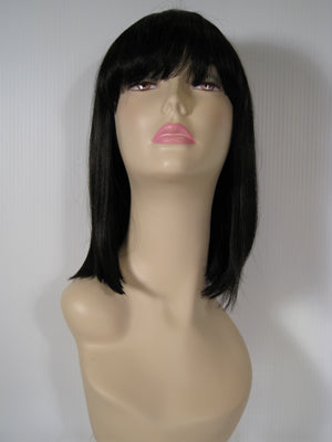 Black Long Straight Wig