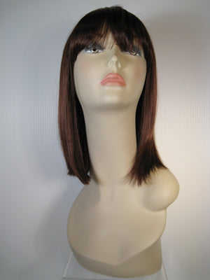 Two-Tone Long Straight Wig