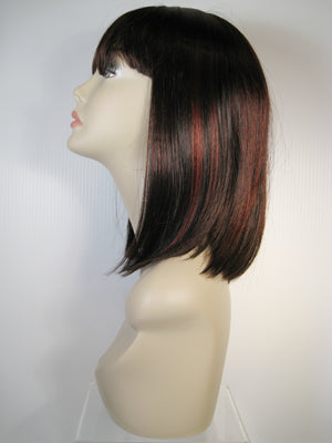 Two-Tone Long Straight Wig