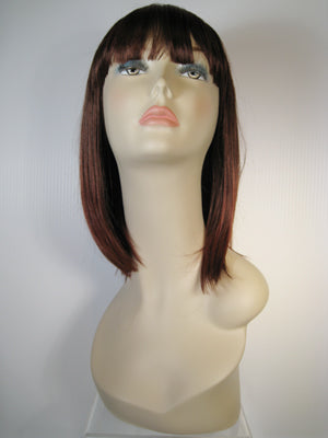 Two-Tone Long Straight Wig