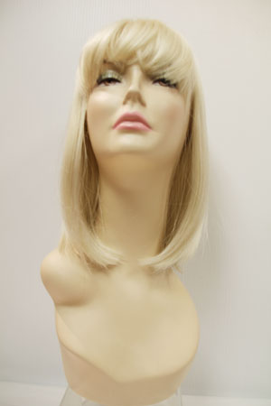 Platinum Blonde Long Straight Wig