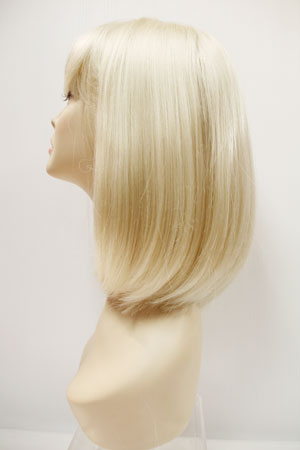 Platinum Blonde Long Straight Wig
