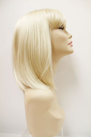 Platinum Blonde Long Straight Wig