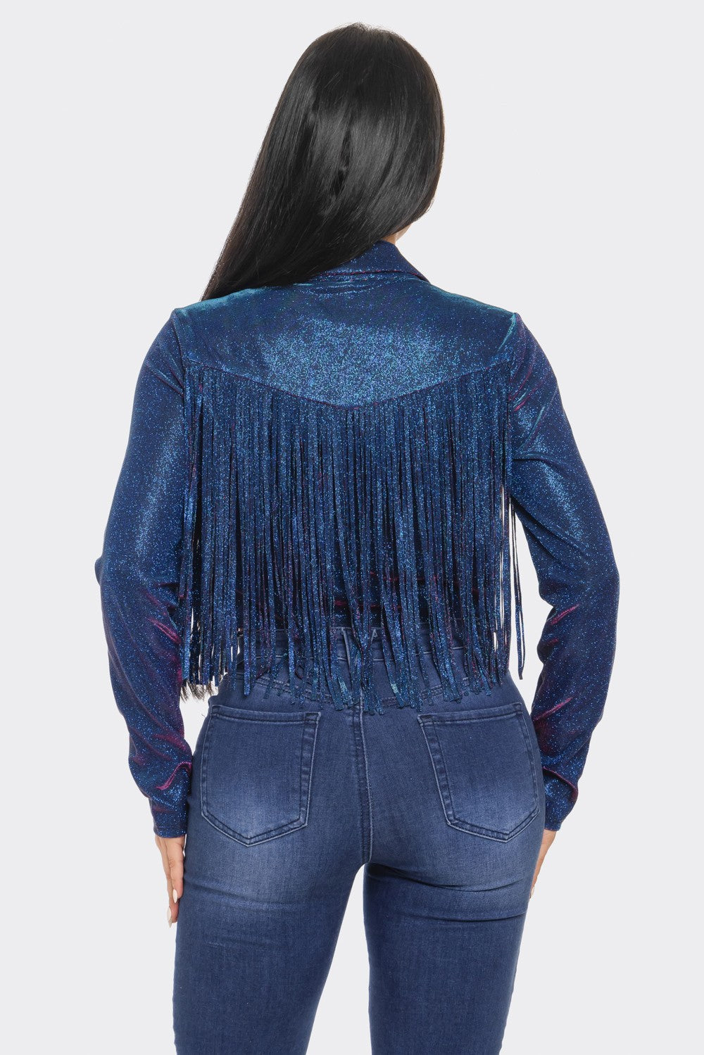 Sparkle Fringe Jacket
