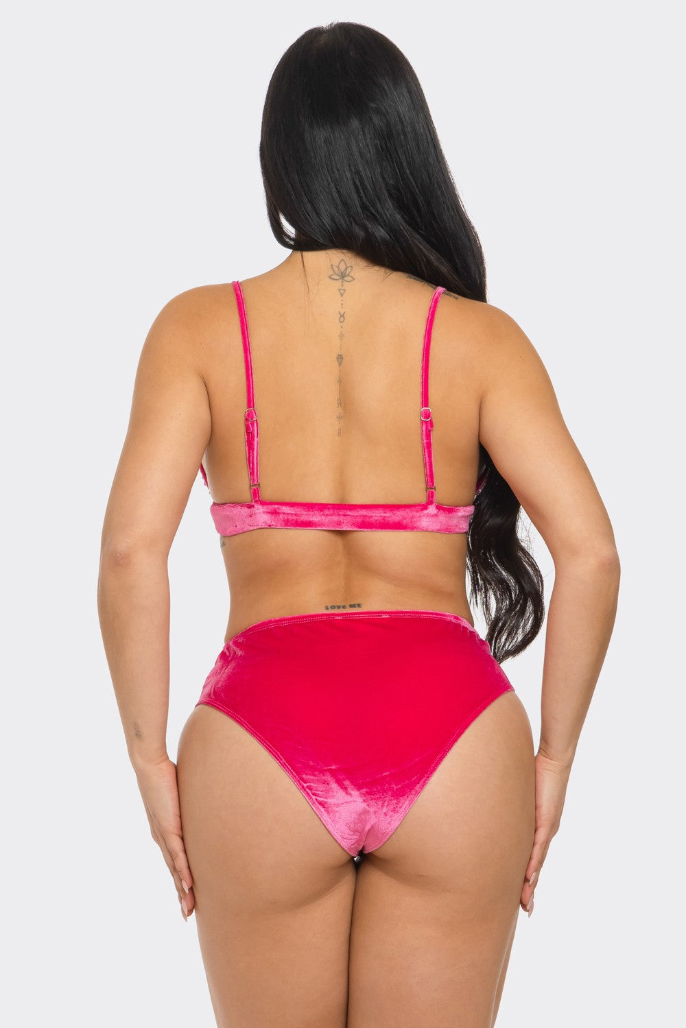 Sequin Bikini Top and Shorts Set