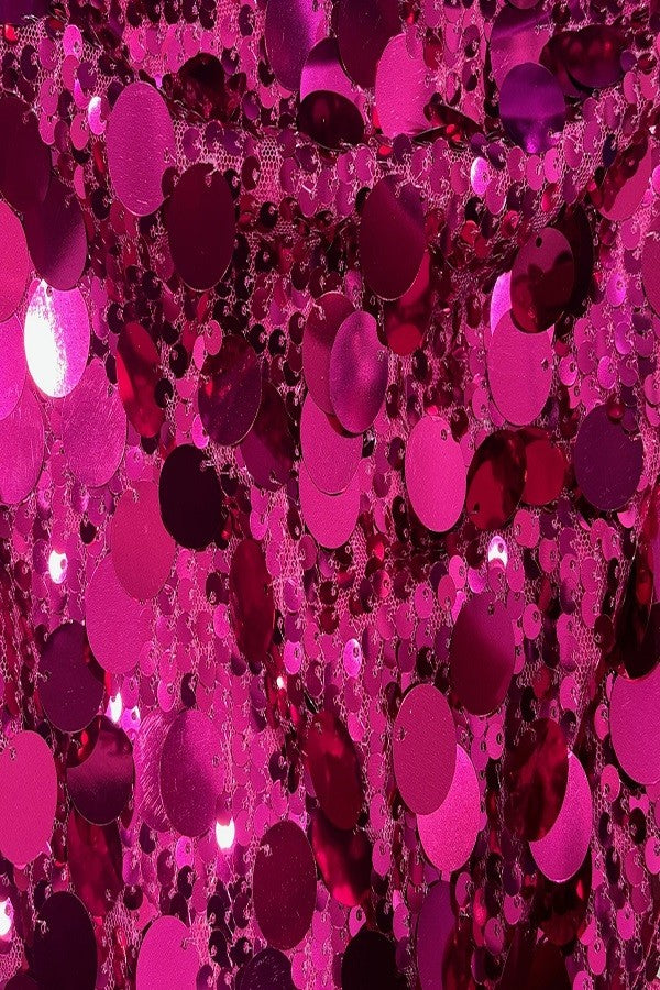 Strapless Sequins Scarf Top