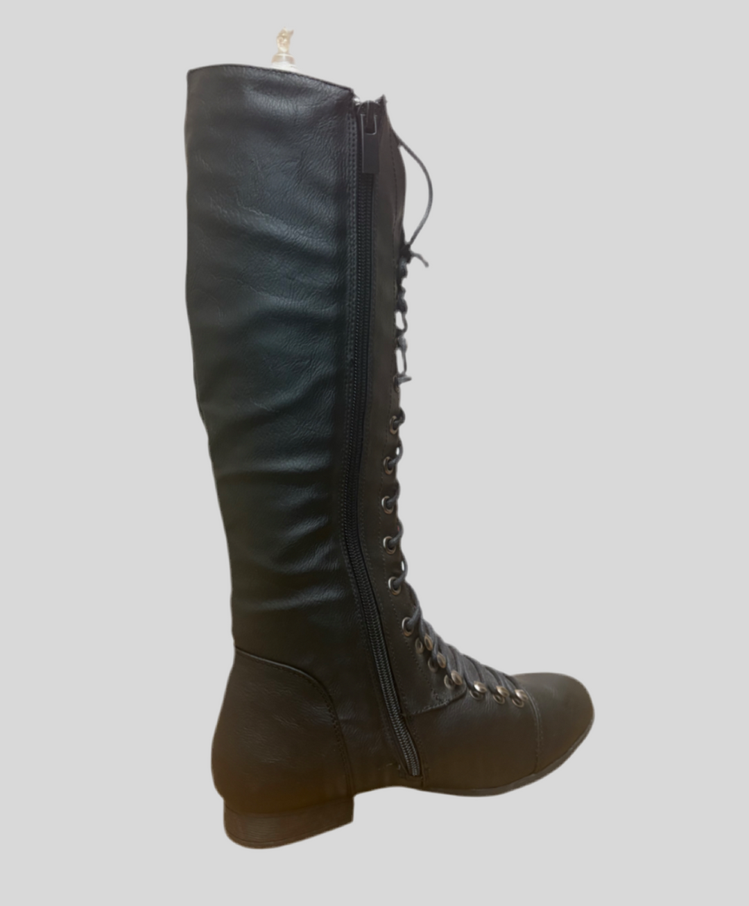Full Calf High Lace Up Boots