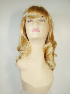 Two-Tone Long Curly Wig
