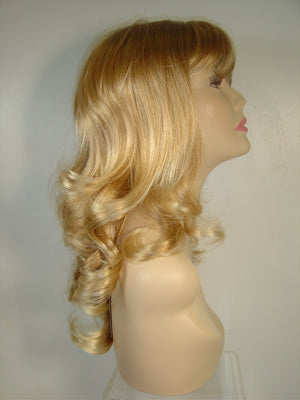 Two-Tone Long Curly Wig