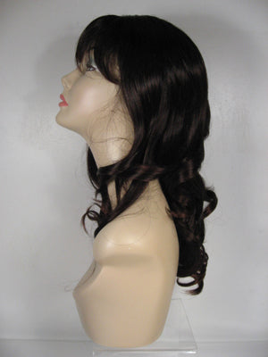 Two-Tone Long Curly Wig