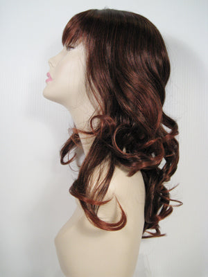 Two-Tone Long Curly Wig