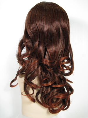 Two-Tone Long Curly Wig