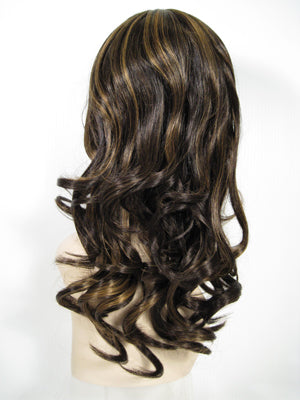 Two-Tone Long Curly Wig