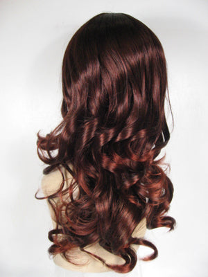 Two-Tone Long Curly Wig