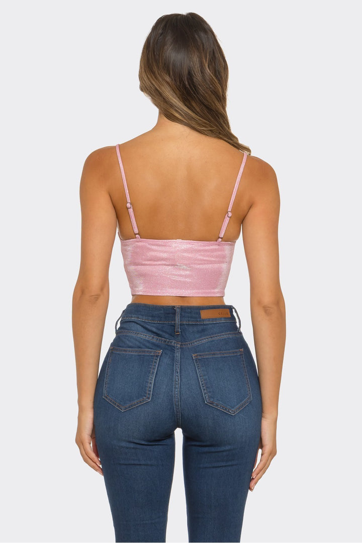Shimmer Corset Top
