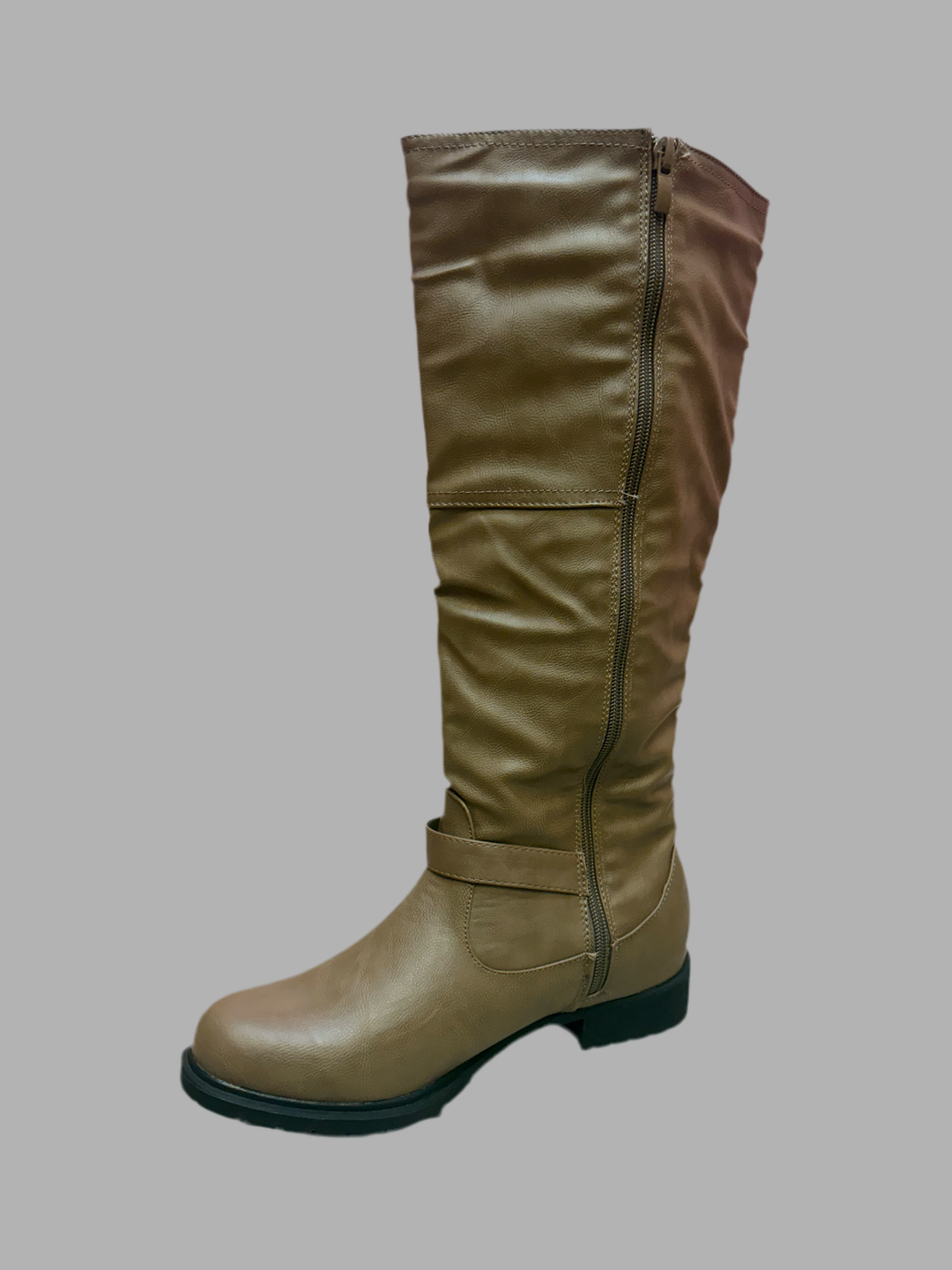 Taupe Knee High Boots