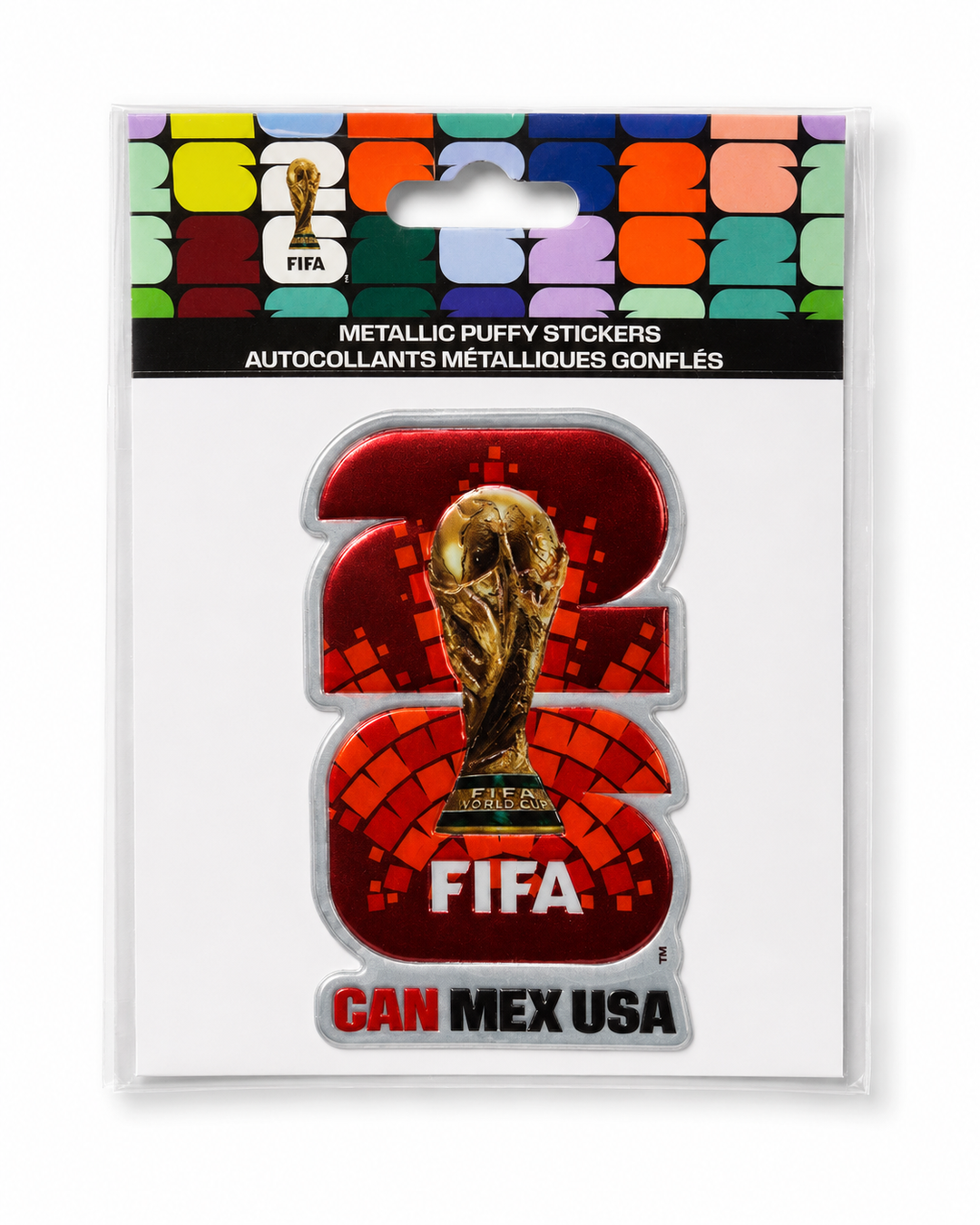 FIFA World Cup 2026™ Metallic Puffy Sticker