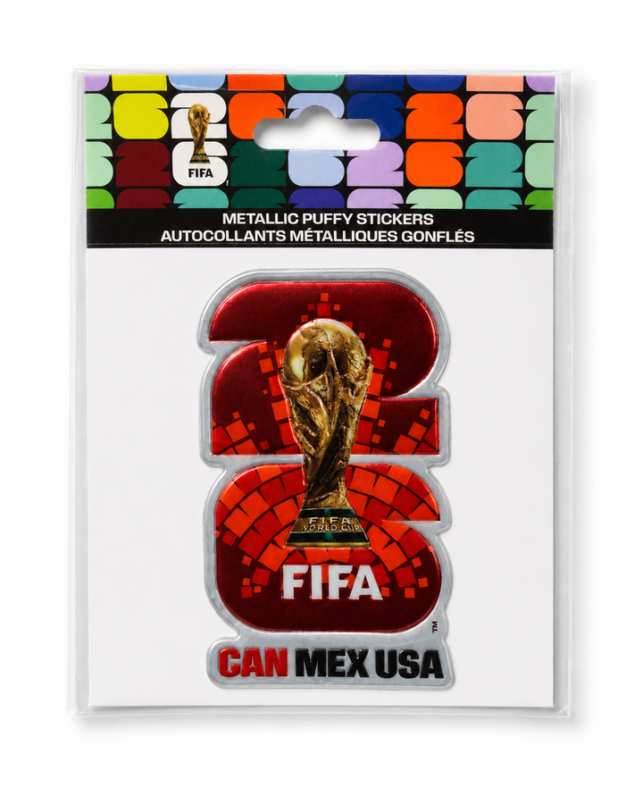 FIFA World Cup 2026™ Metallic Puffy Sticker