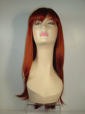 Ginger Ombre Long Straight Wig