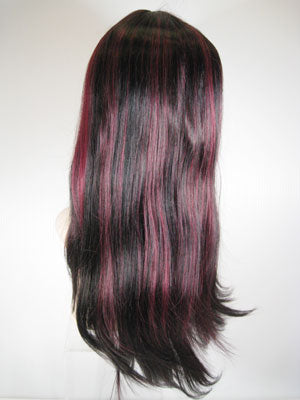 Two-Tone Long Straight Wig
