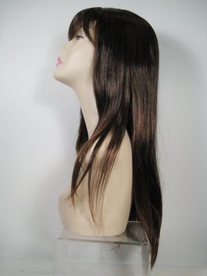 Two-Tone Long Straight Wig