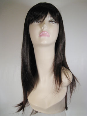Two-Tone Long Straight Wig