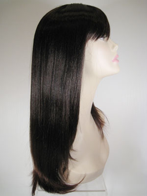 Two-Tone Long Straight Wig
