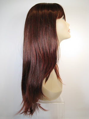 Two-Tone Long Straight Wig
