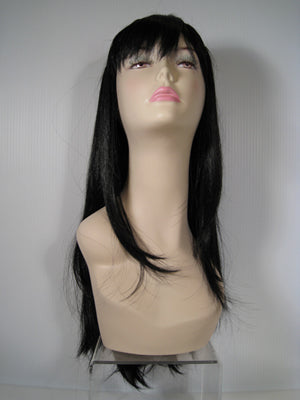 Black Long Straight Wig