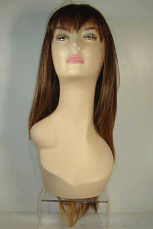 Two-Tone Long Straight Wig