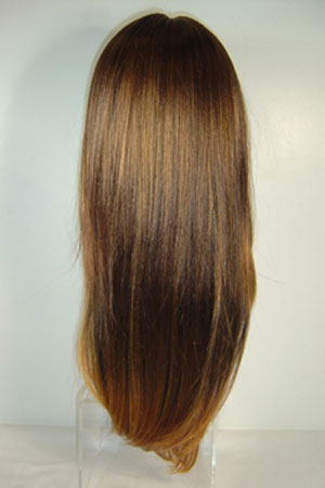 Two-Tone Long Straight Wig