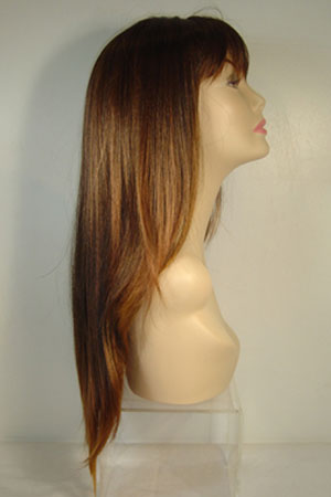 Two-Tone Long Straight Wig