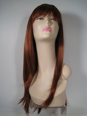Two-Tone Long Straight Wig