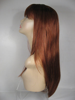 Two-Tone Long Straight Wig