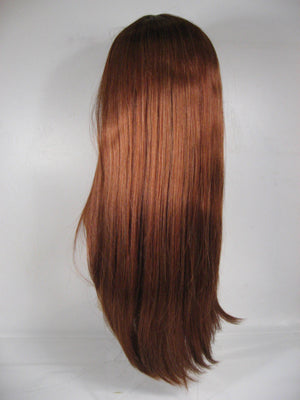 Two-Tone Long Straight Wig