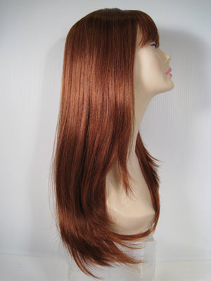 Two-Tone Long Straight Wig